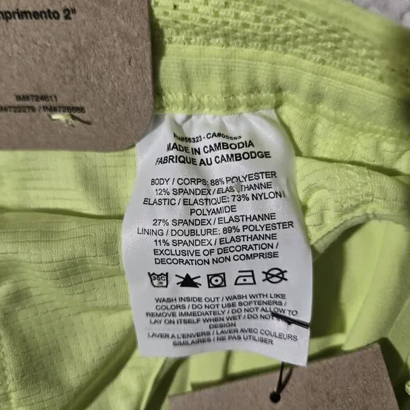 Nike AeroSwift Dri-FIT ADV 2" Brief Lined Running Shorts FN3349-736 Mens Large - Picture 7 of 9